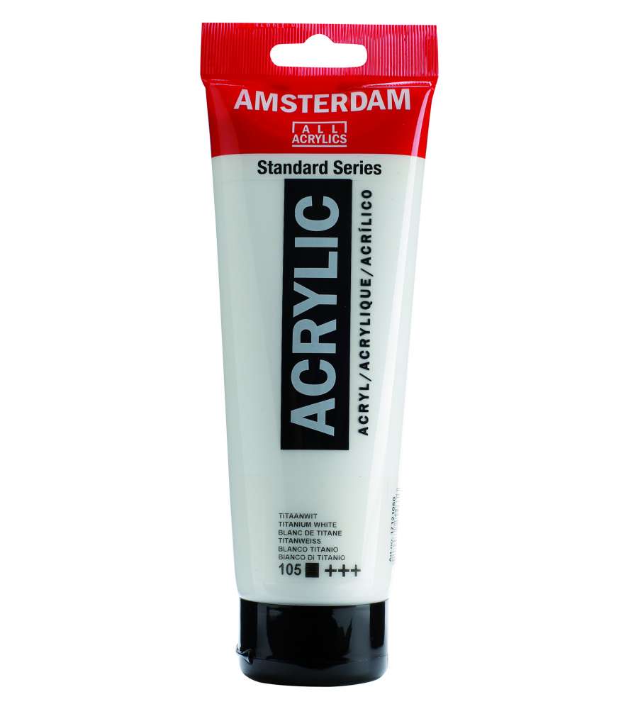 Amsterdam Acrylic 250 ml Bianco Titanio