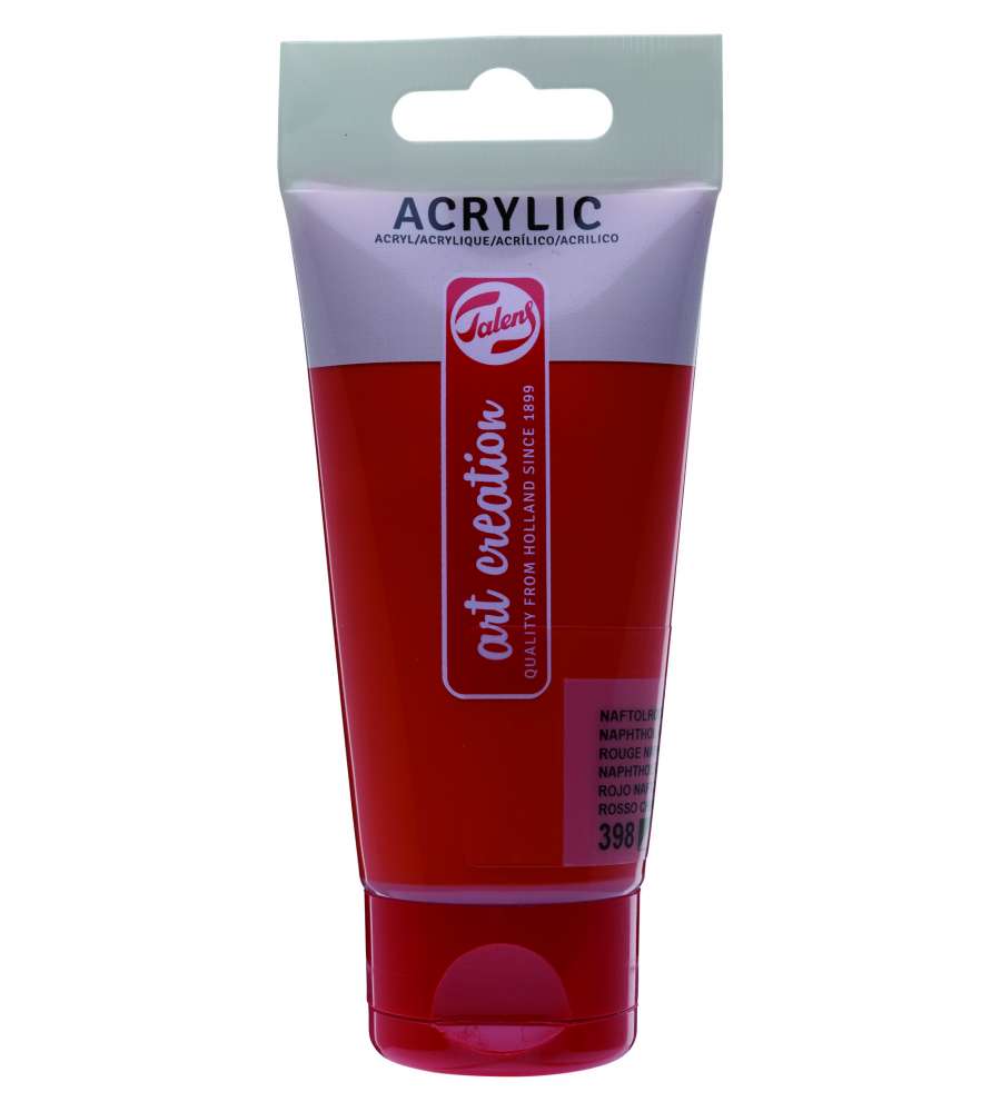 Acrilico 75 ml rosso naftolo chiaro