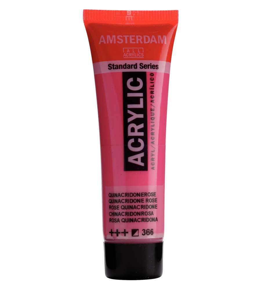 Colore acrilico Amsterdam 20 ML Rosa quinacr