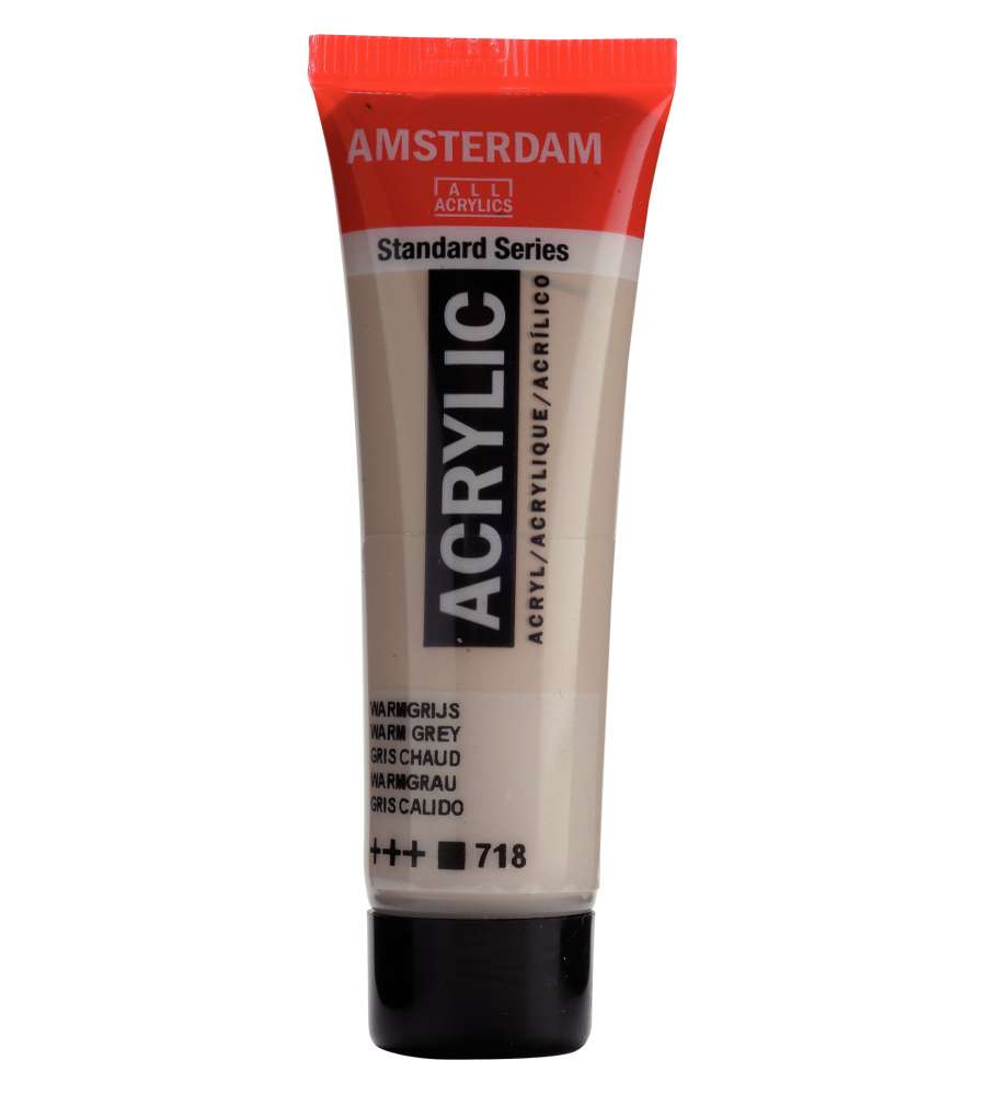 Colore acrilico Amsterdam 20 ML Grigio caldo