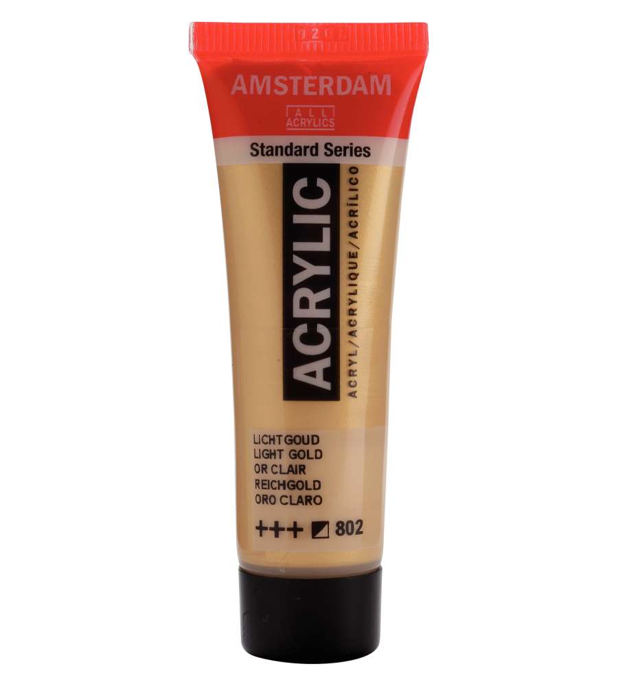 Colore acrilico Amsterdam 20 ML Oro chiaro