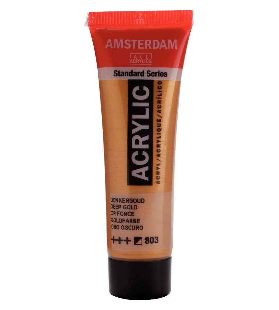 Colore acrilico Amsterdam 20 ML Oro scuro