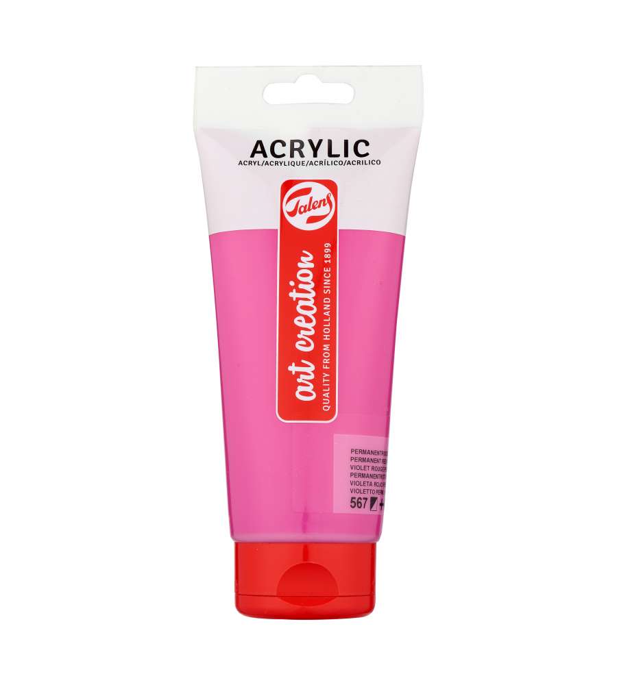 Vernice acrilica Ac Acrylic 200 ml viola rossastro permanente