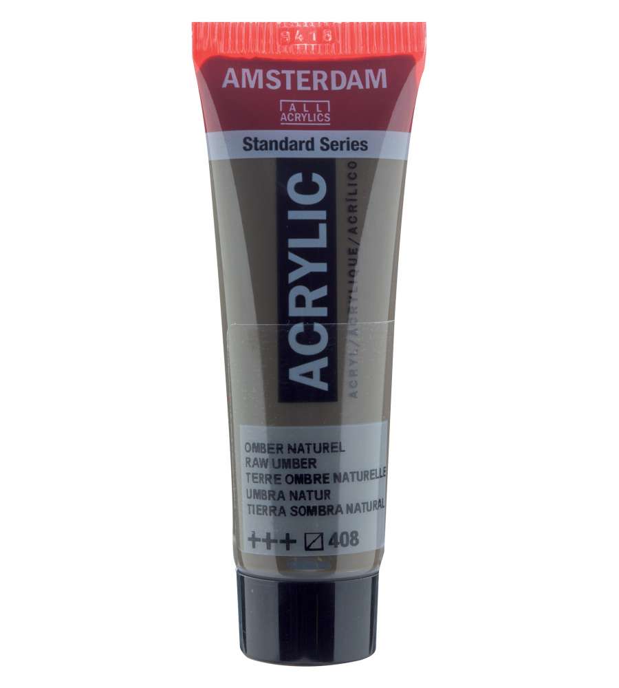 Colore acrilico Amsterdam  20 ML Terra Ombra