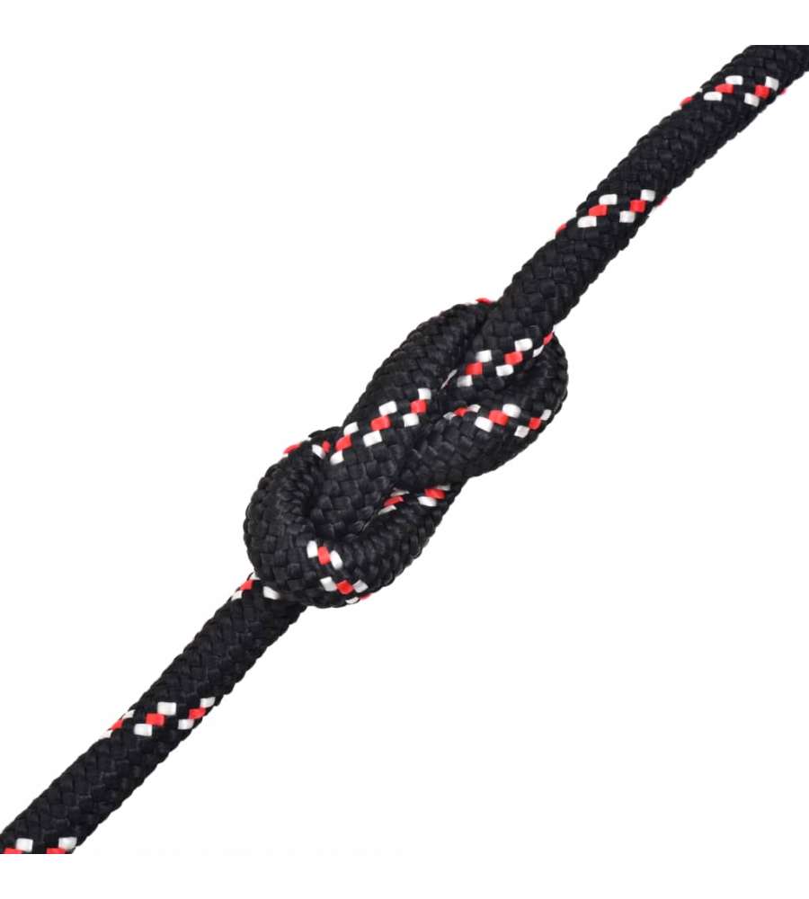 Corda Nautica in Polipropilene 10 mm 50 m Nera