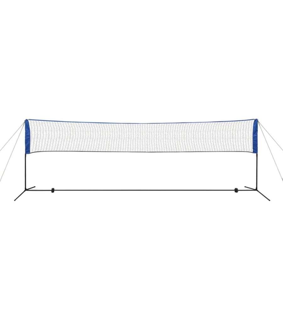 Set Rete da Badminton con Volani 500x155 cm