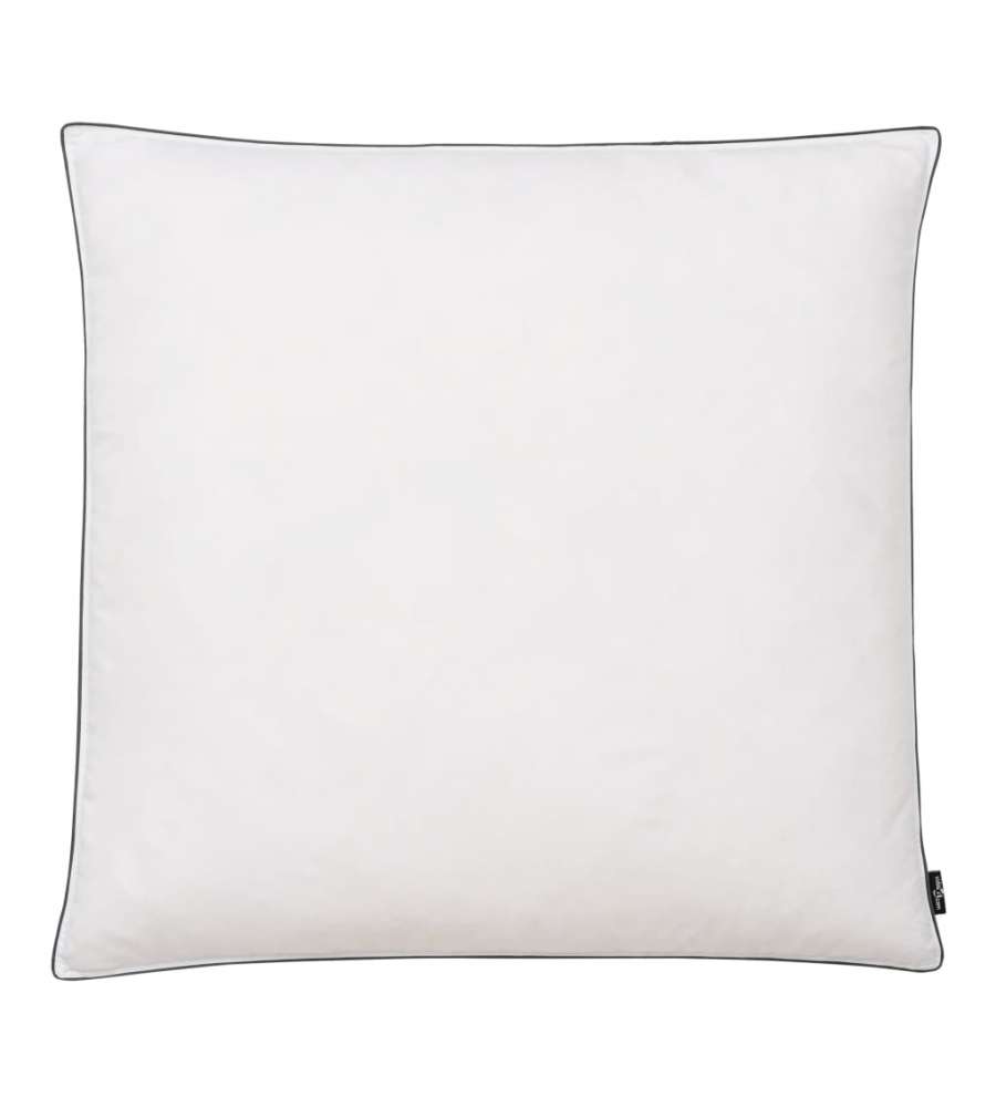 Cuscini 2 pz in Mix di Piume 80x80 cm Bianco