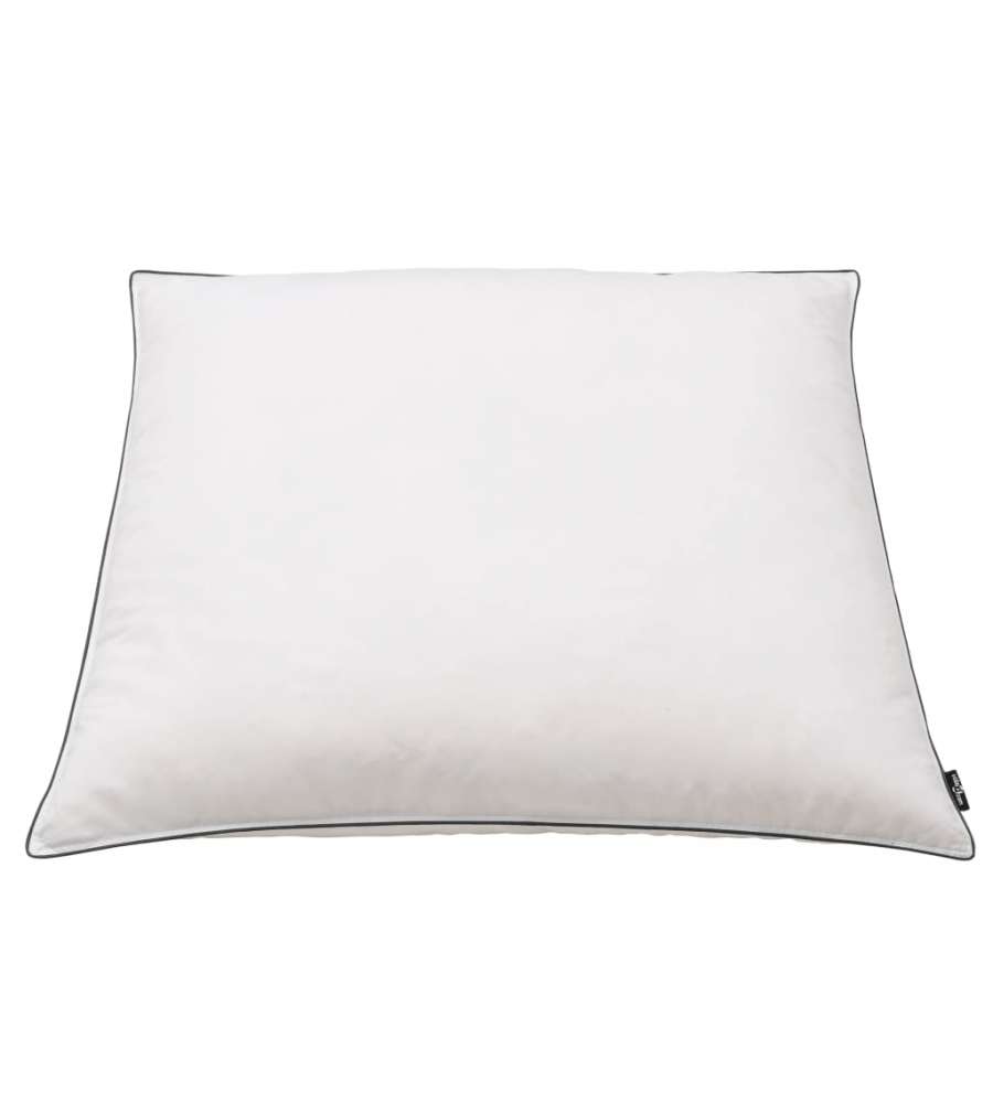 Cuscini 2 pz in Mix di Piume 80x80 cm Bianco