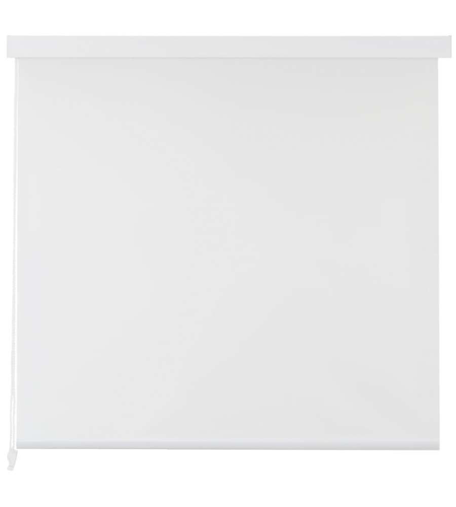 Tenda a Rullo per Doccia 140x240 cm Bianco