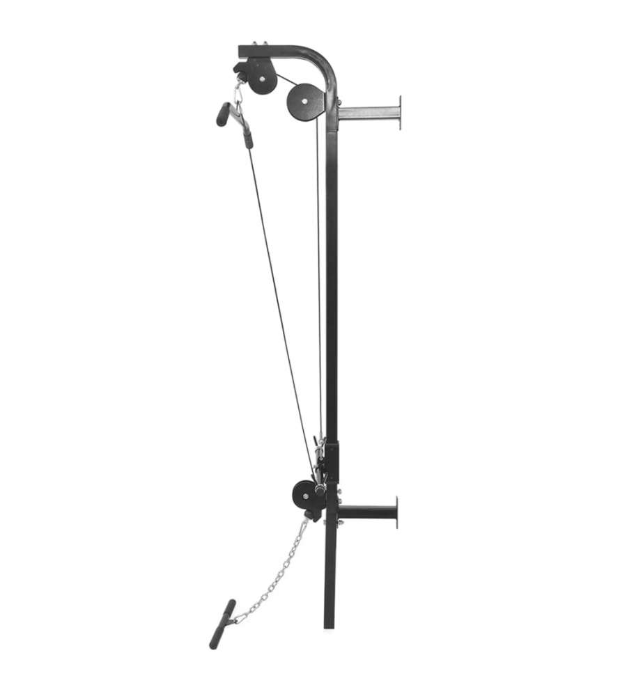 Macchina da Parete con Bilanciere e Set Manubri 60,5 kg
