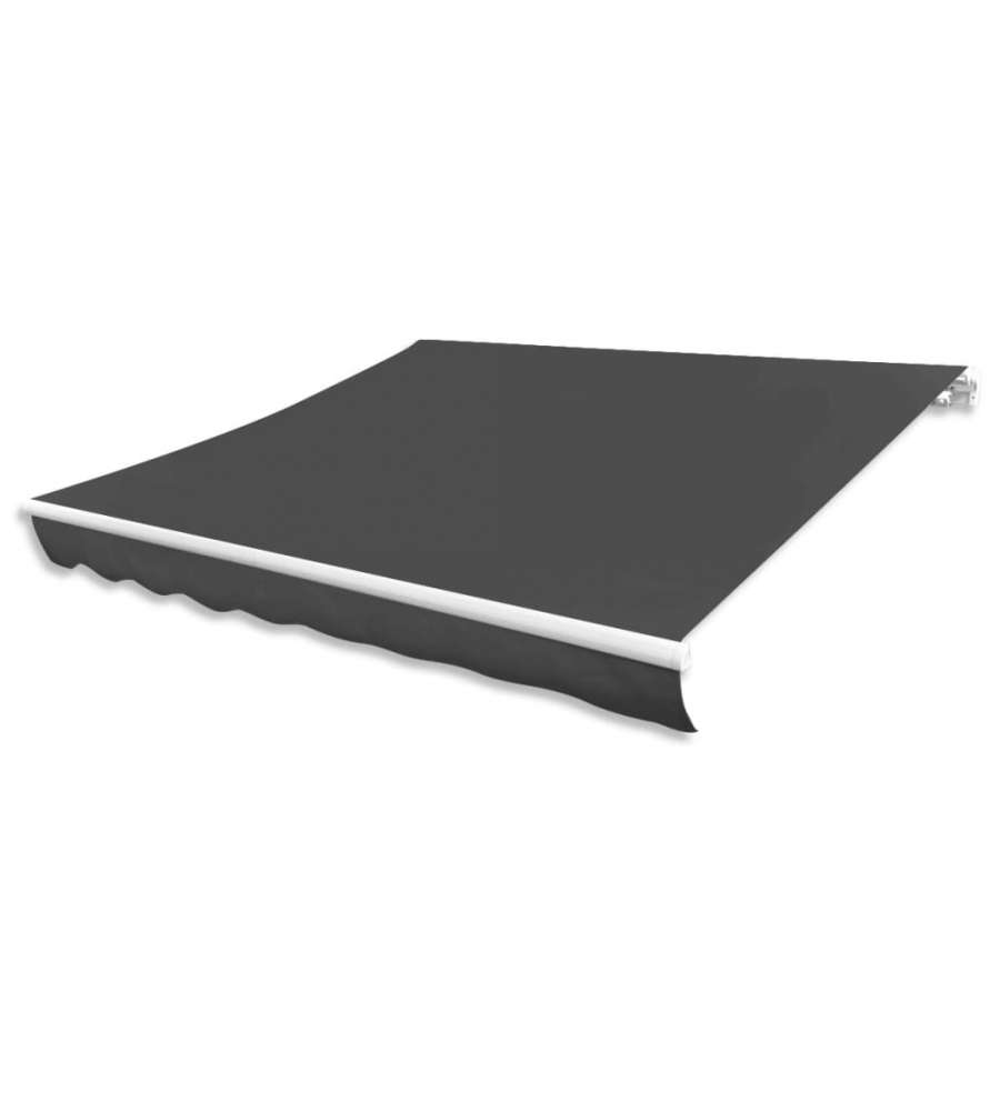 Tendone Parasole in Tela Antracite 300x250 cm