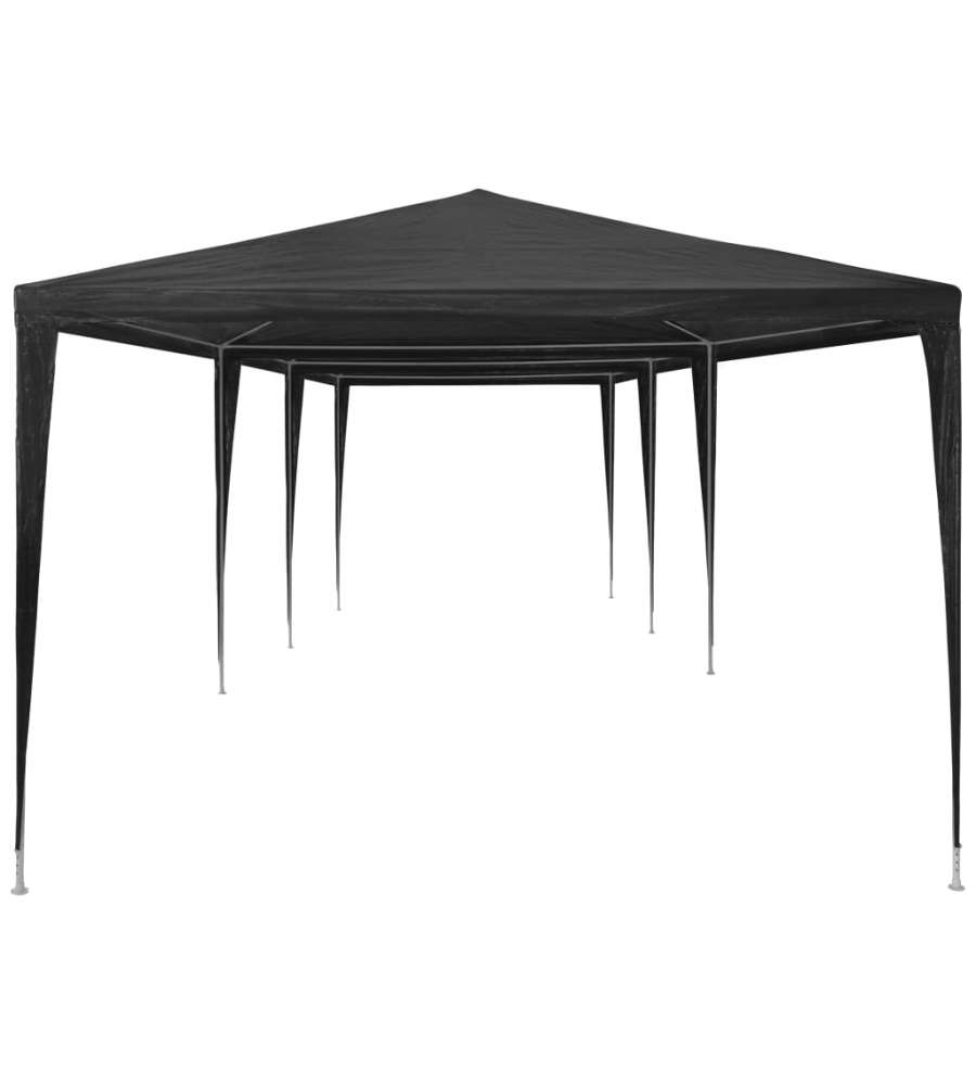 Tenda per Feste 3x9 m in PE Antracite