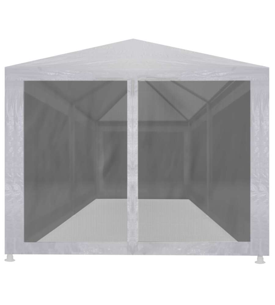 Tenda per Feste con 6 Pareti in Rete 6x3 m