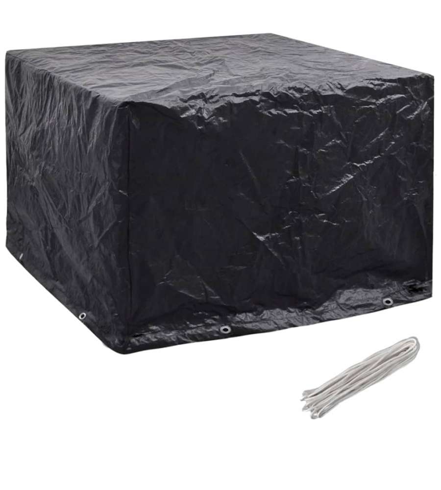  Copertura per Mobili da Giardino con 8 Occhielli 122x112x98 cm