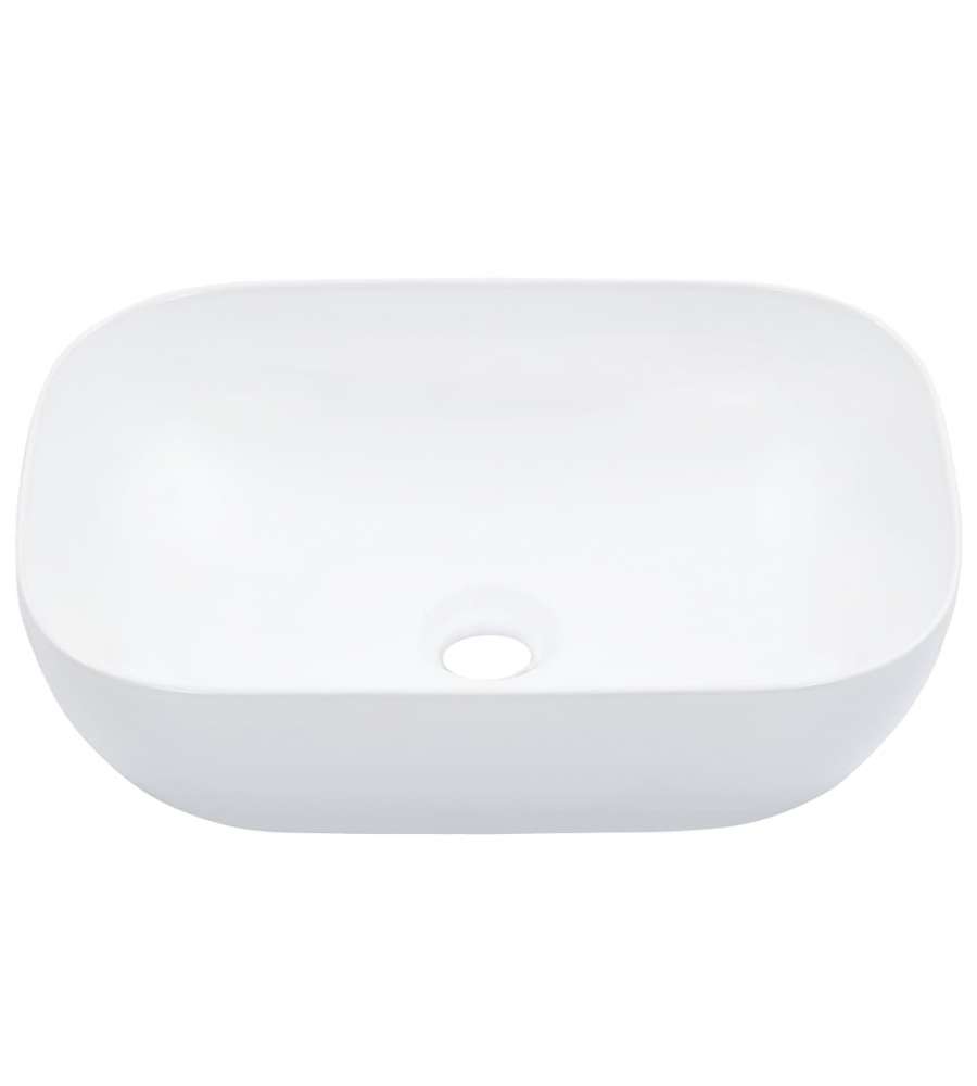 Lavandino 45,5x32x13 cm in Ceramica Bianco