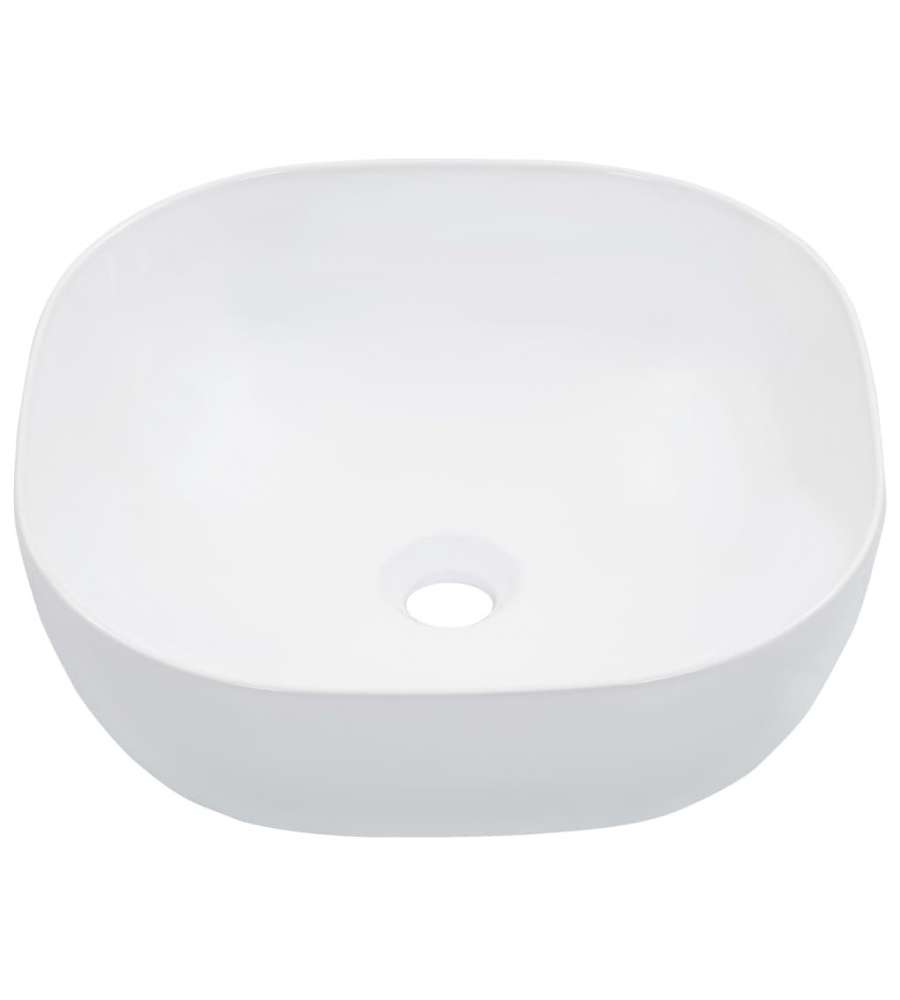 Lavandino 42,5x42,5x14,5 cm in Ceramica Bianco
