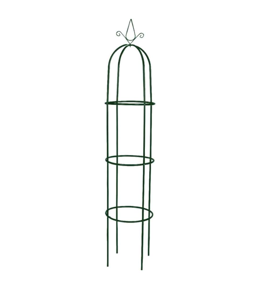 Set Torri ad Arco 2 pz per Piante Rampicanti da Giardino