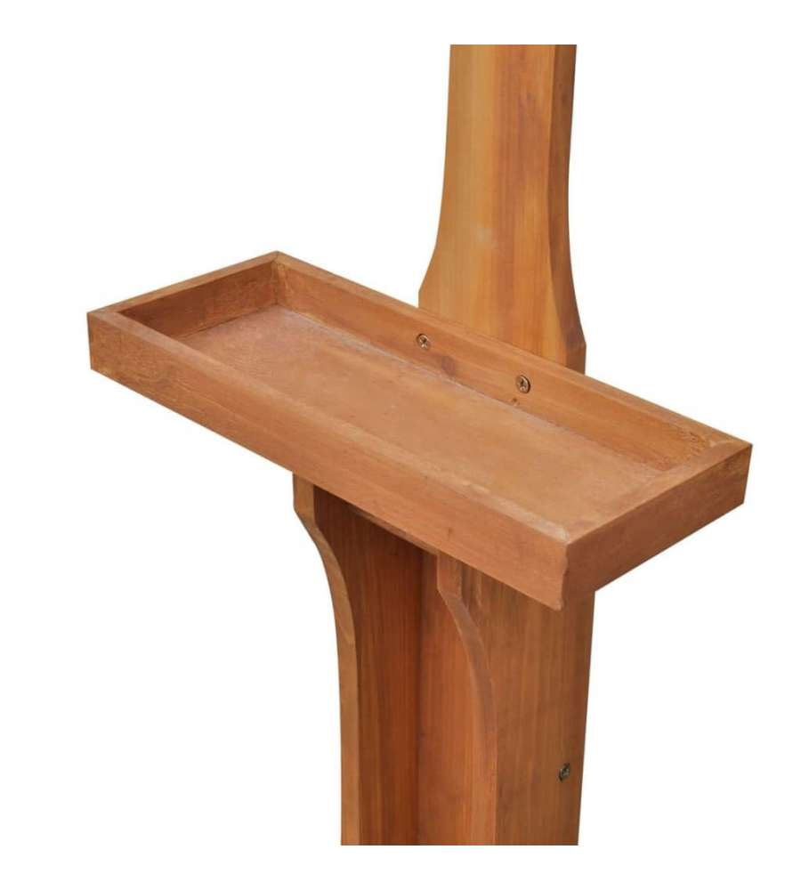 vidaXL Doccia da Giardino in Legno - Resistente agli Agenti Atmosferici