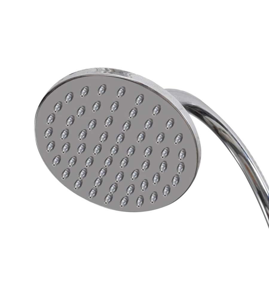vidaXL Doccia da Giardino in Legno - Resistente agli Agenti Atmosferici