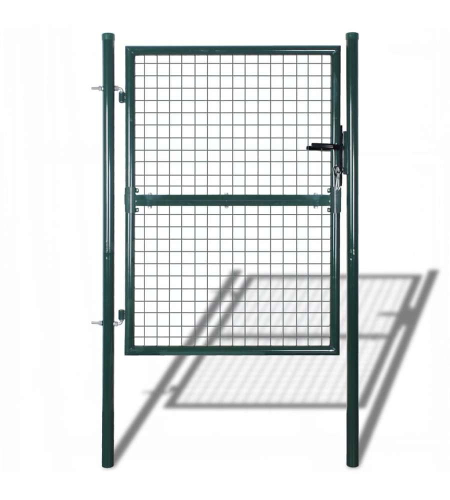 Cancello per Giardino in Rete Metallica 85,5x125 cm/100x175 cm