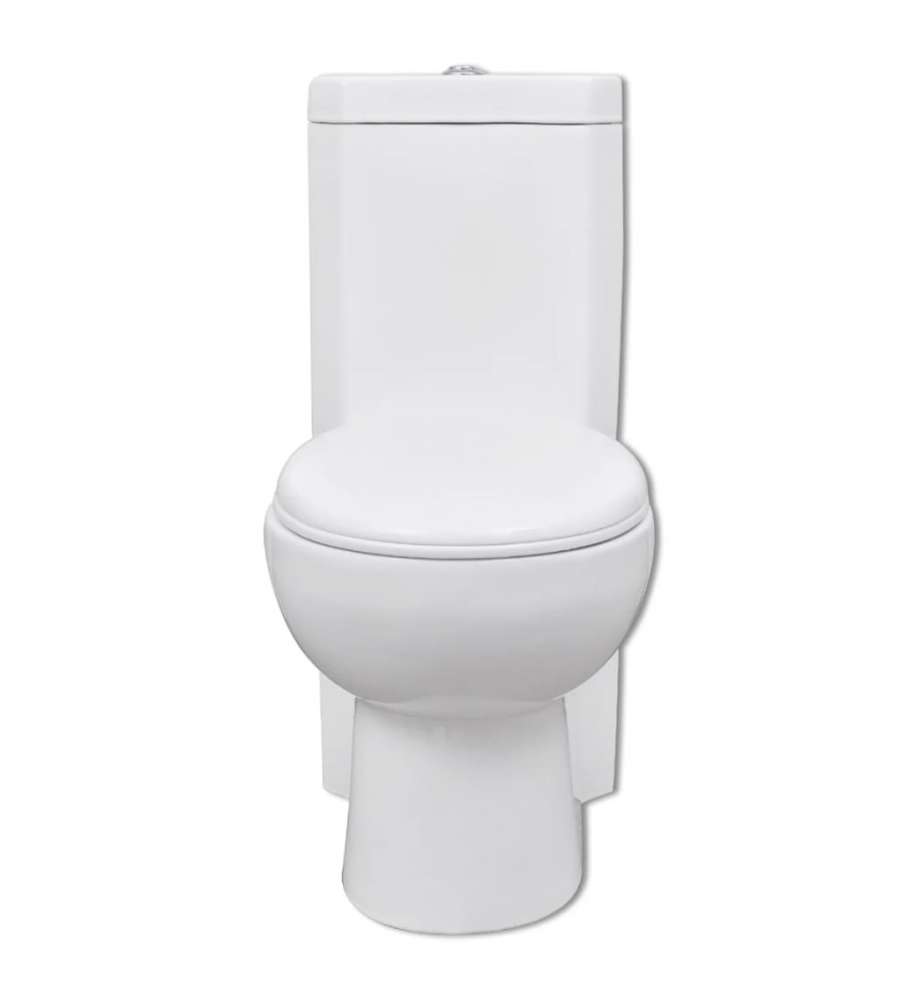WC toilette in ceramica per bagno bianco