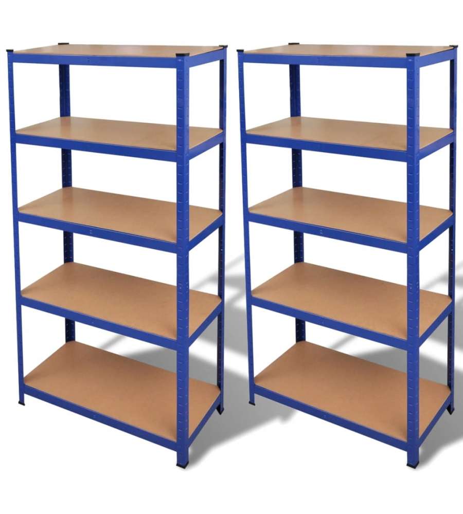 Strutture con Scaffali 2 pz