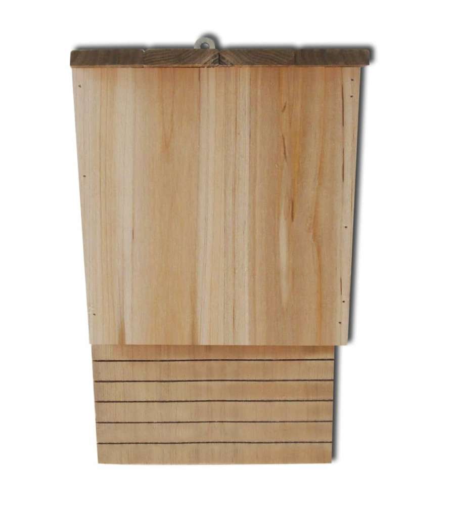 Casetta Nido per Pipistrelli 2 pz 22 x 12 x 34 cm