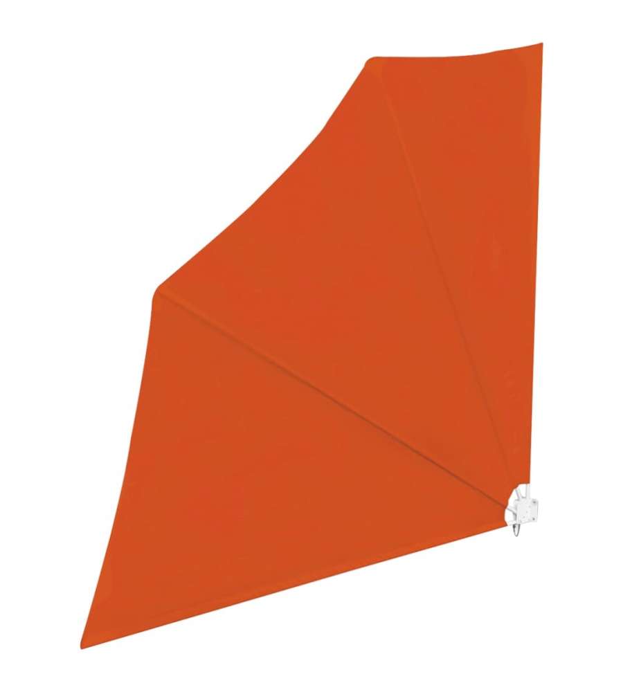 Tenda Laterale per Balcone Pieghevole Terracotta 140x140 cm