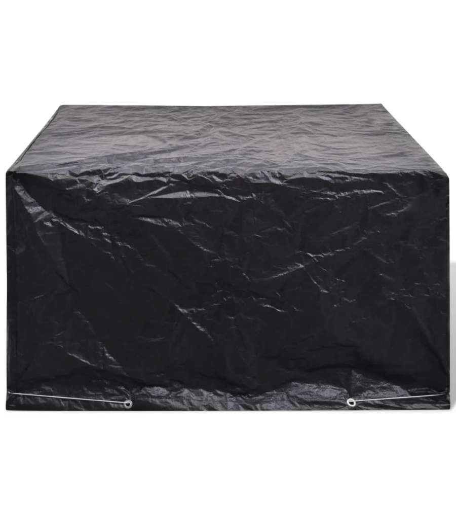 Copertura per Mobili da Giardino con 8 Occhielli 172x113x73 cm