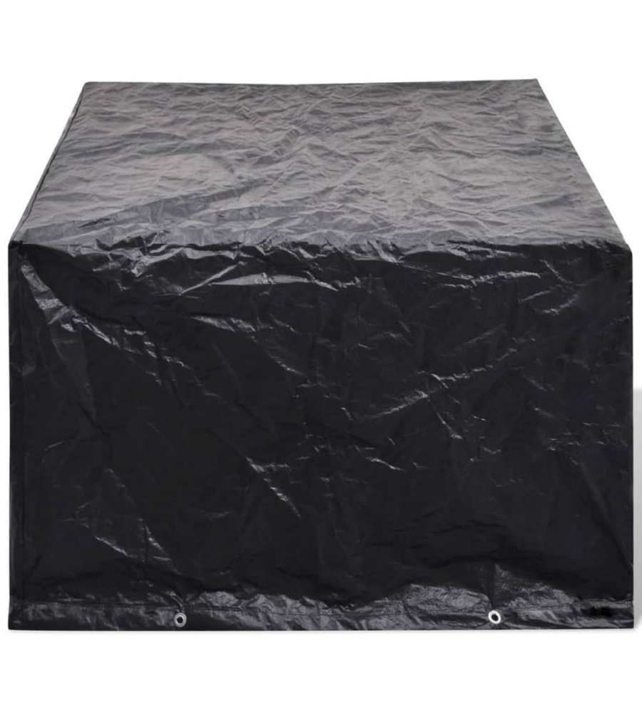  Copertura per Mobili da Giardino con 8 Occhielli 180x140x90 cm