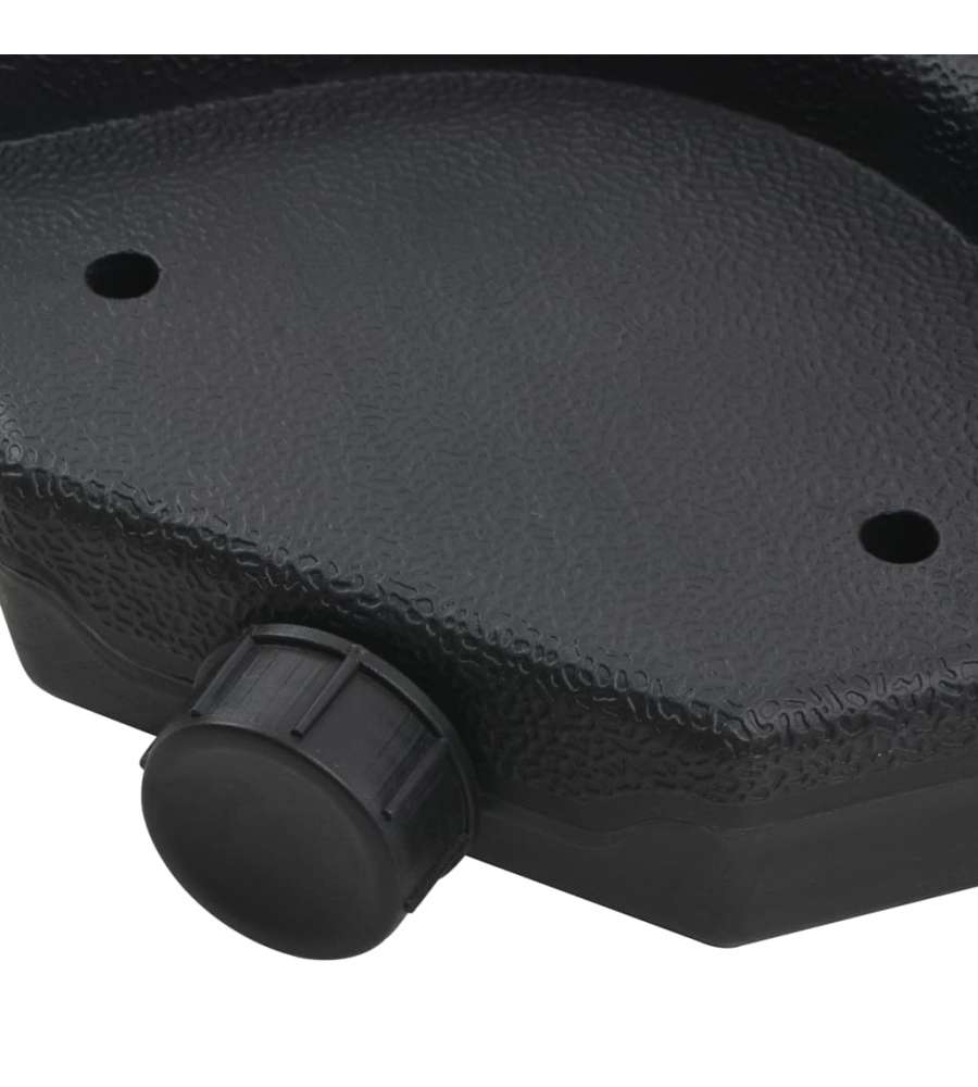 Base per Ombrellone Portatile Riempibile con Sabbia/Acqua 60 L