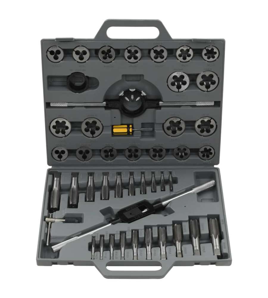 Kit Filiere per Filettatura 45 pz