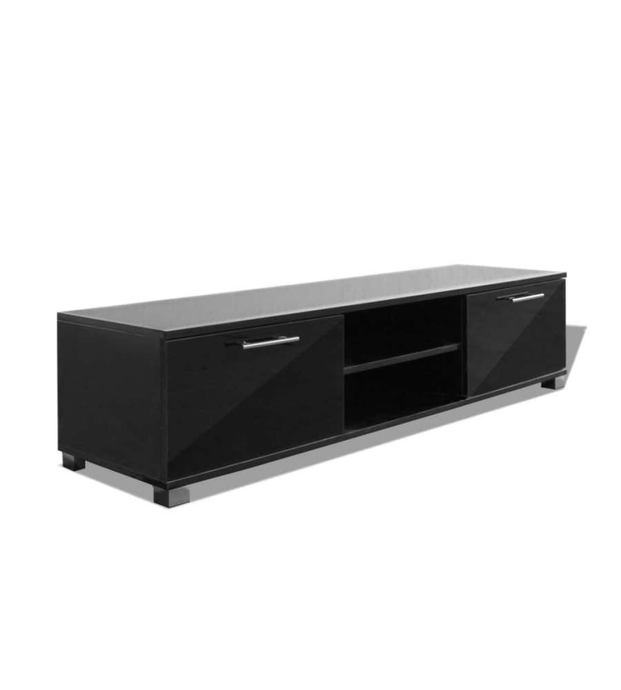 Mobile TV Nero Laccato Lucido 120x40,3x34,7 cm