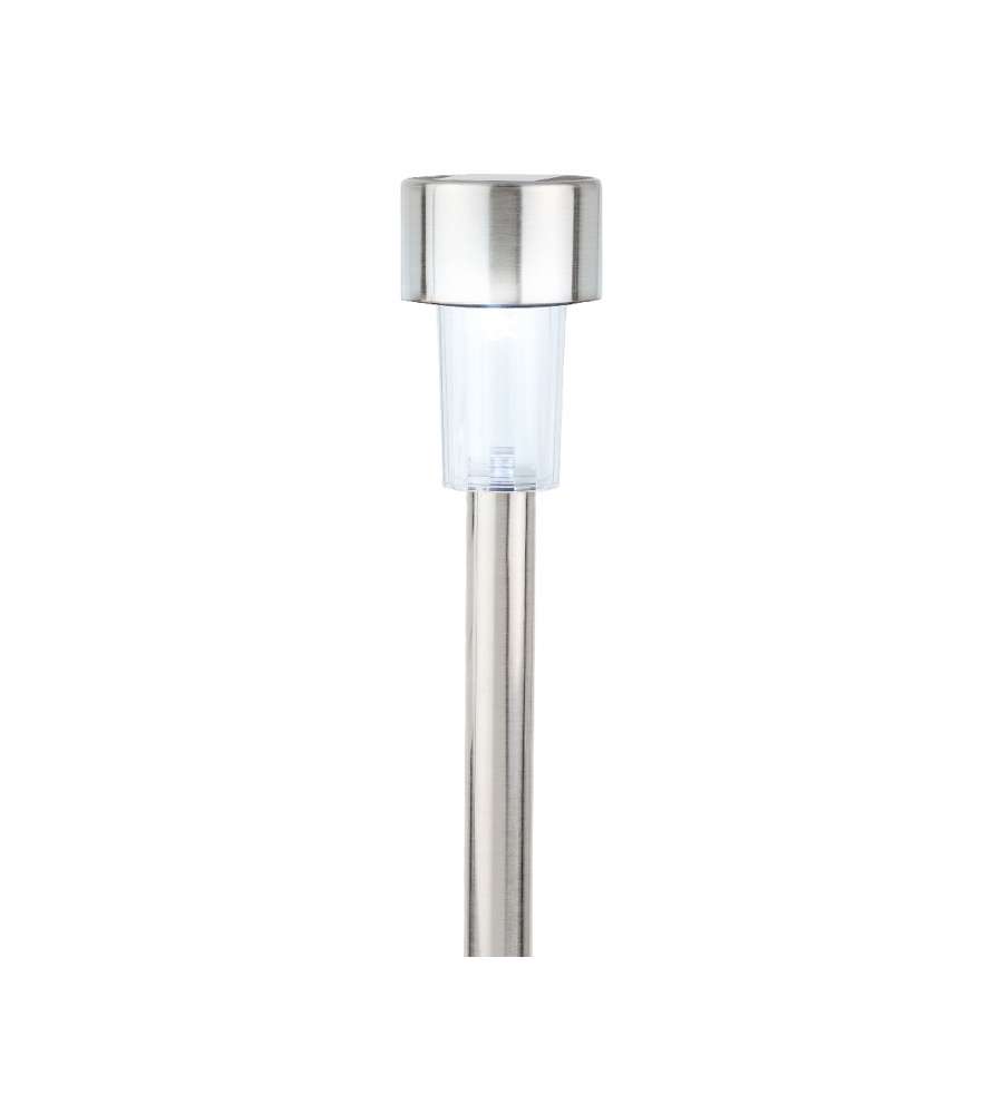 Paletto solare LED 24 cm luce fredda