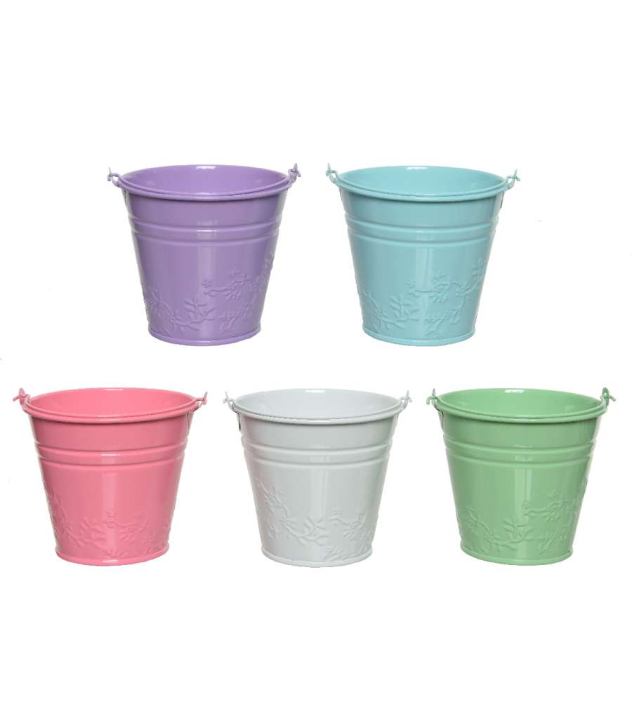 Vaso secchio zincato 10,5 h cm