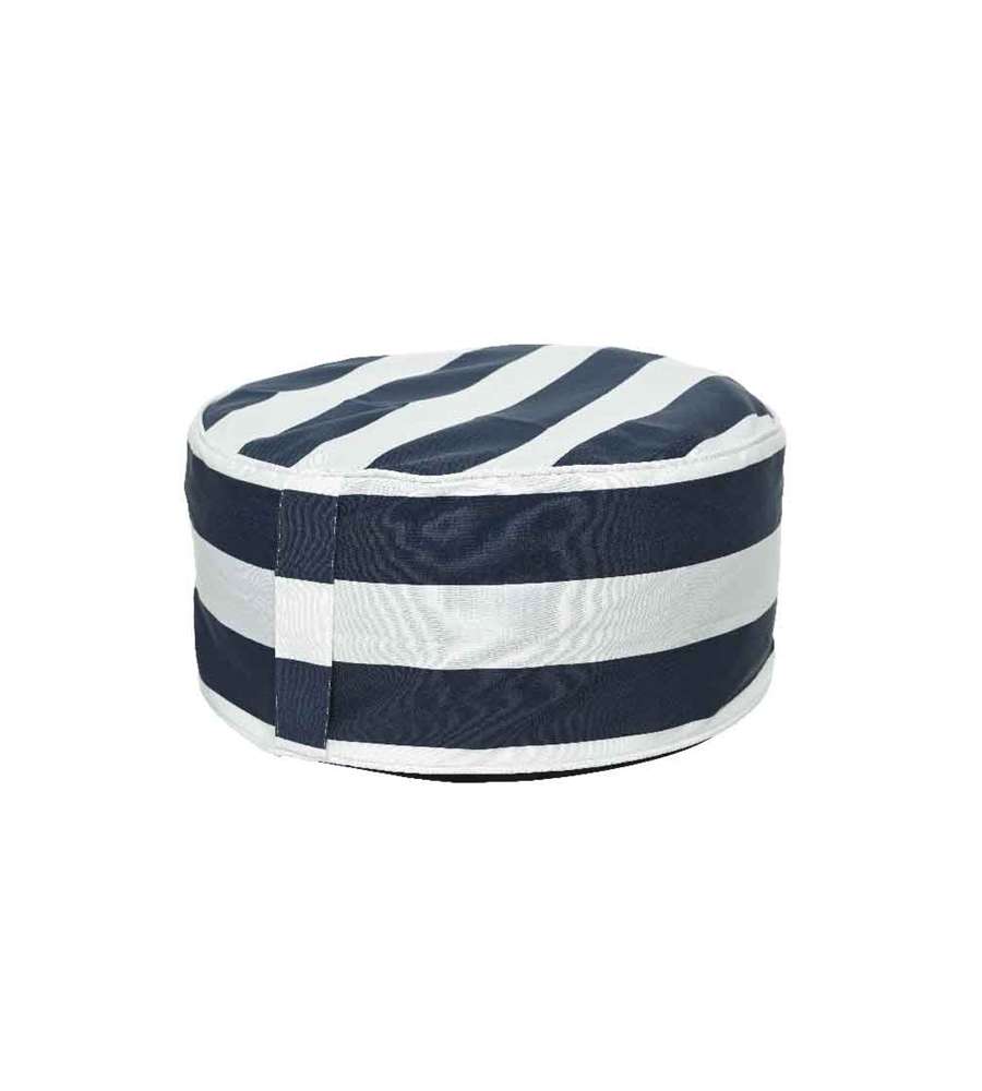 Pouf gonfiabile righe  53 x 23 h cm