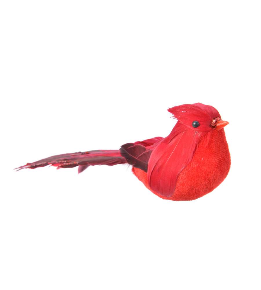 Uccellino rosso decorativo