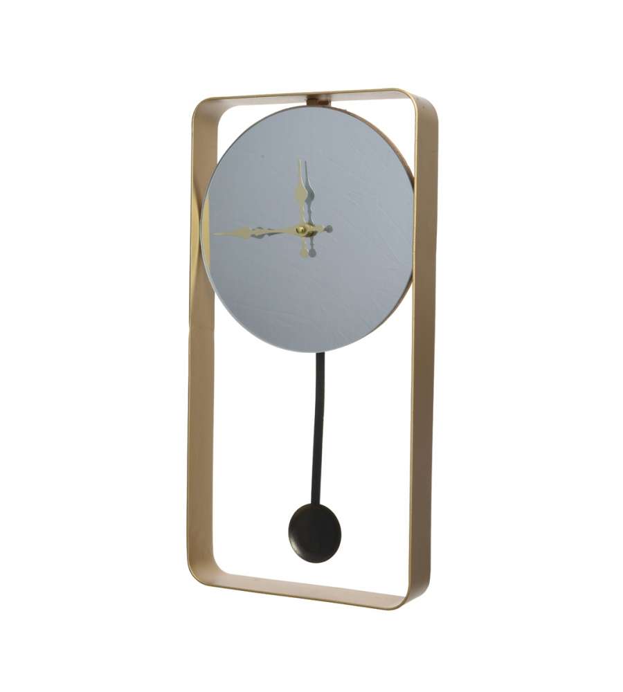 Orologio oro con pendolo e specchio