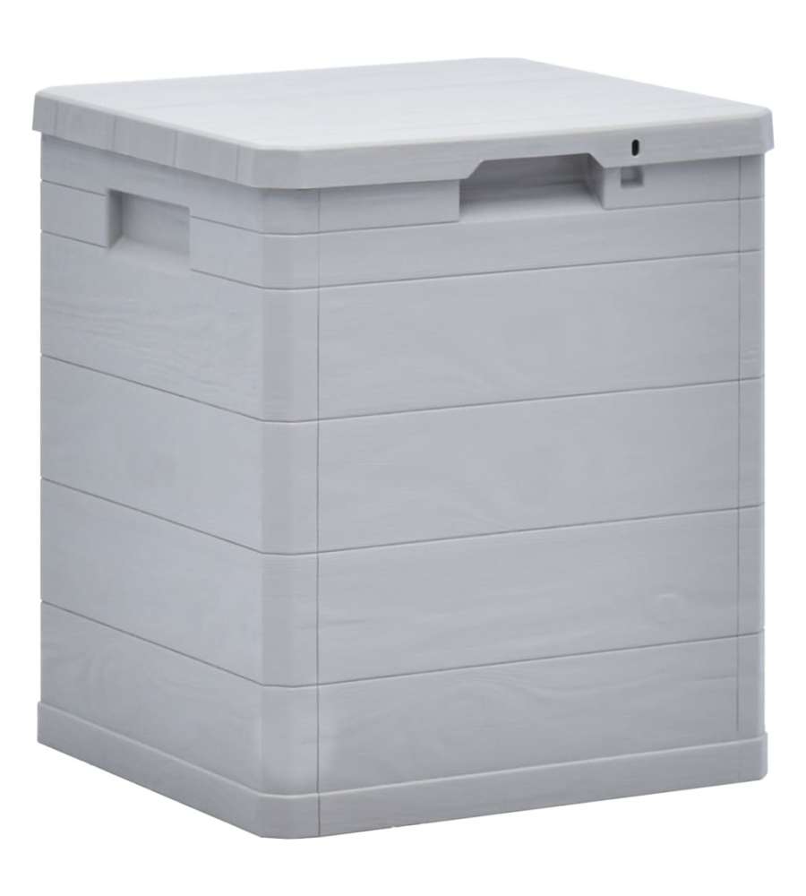 Baule da Giardino 90 L Grigio Chiaro