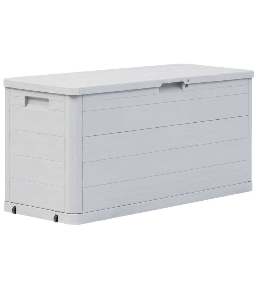 Baule da Giardino 280 L Grigio Chiaro