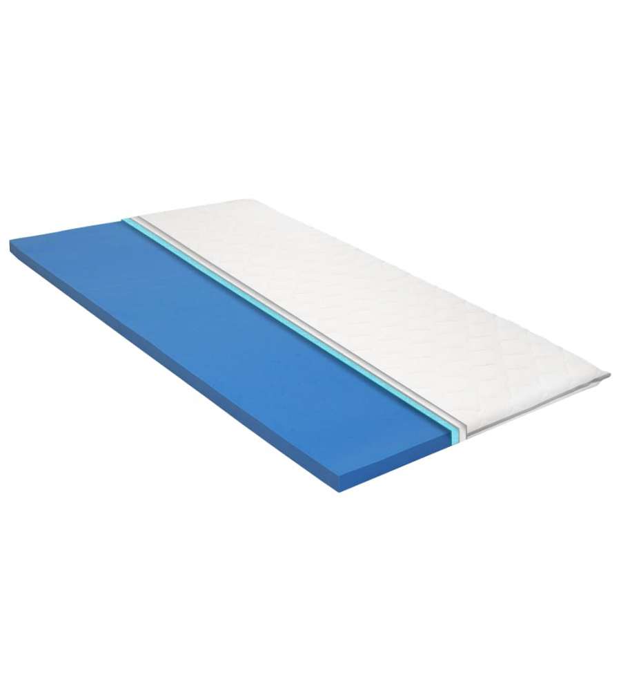Coprimaterasso 80x200 cm in Schiuma Viscoelastica 6 cm
