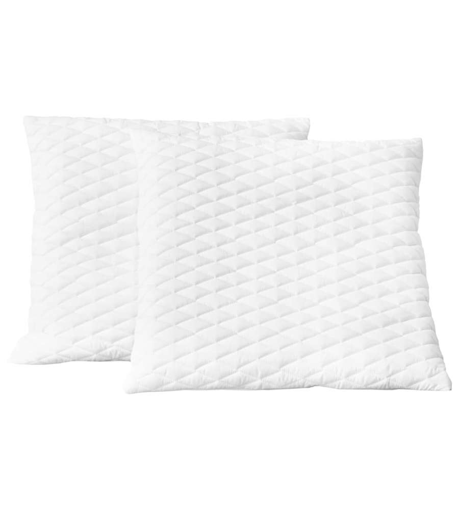 Cuscini 2 pz 80x80x14 cm in Memory Foam