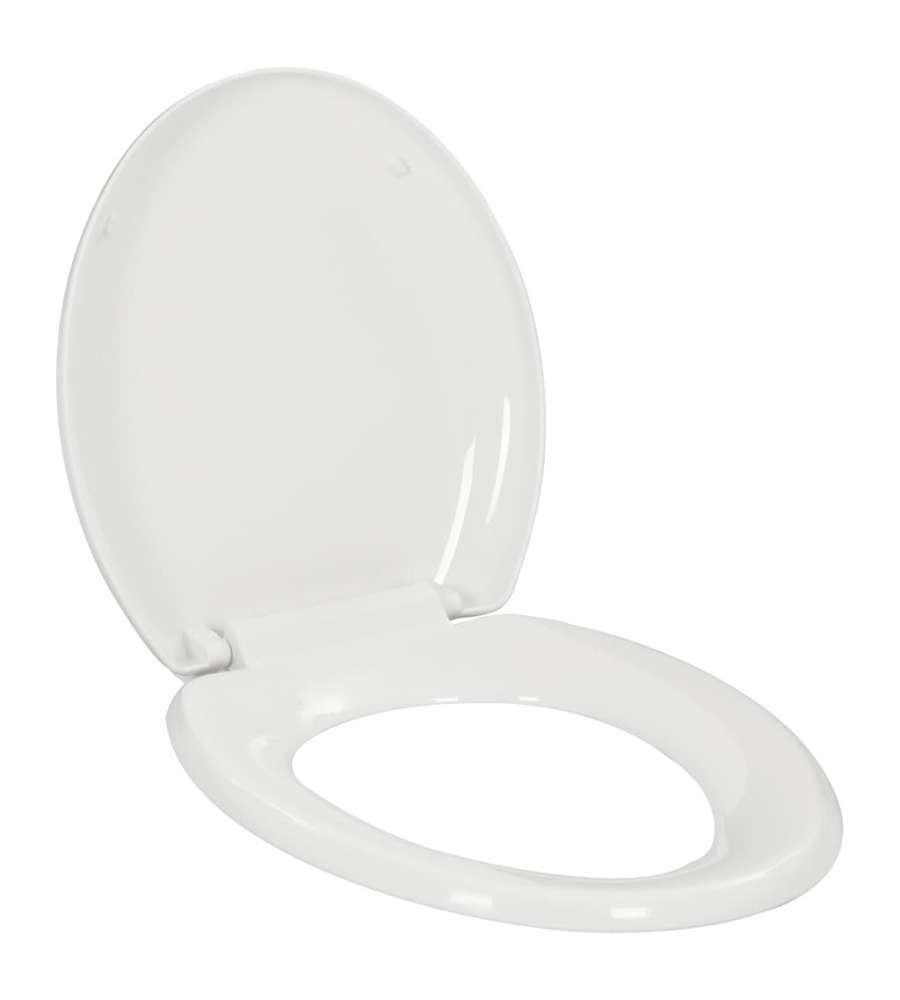 Copriwater Ammortizzato a Sgancio Rapido Bianco
