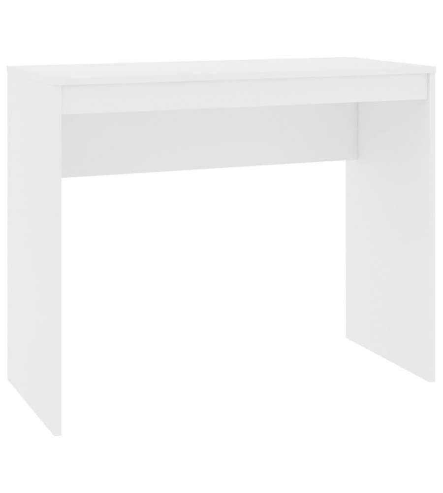 vidaXL Scrivania Bianca in Legno Multistrato - 90x40x72 cm