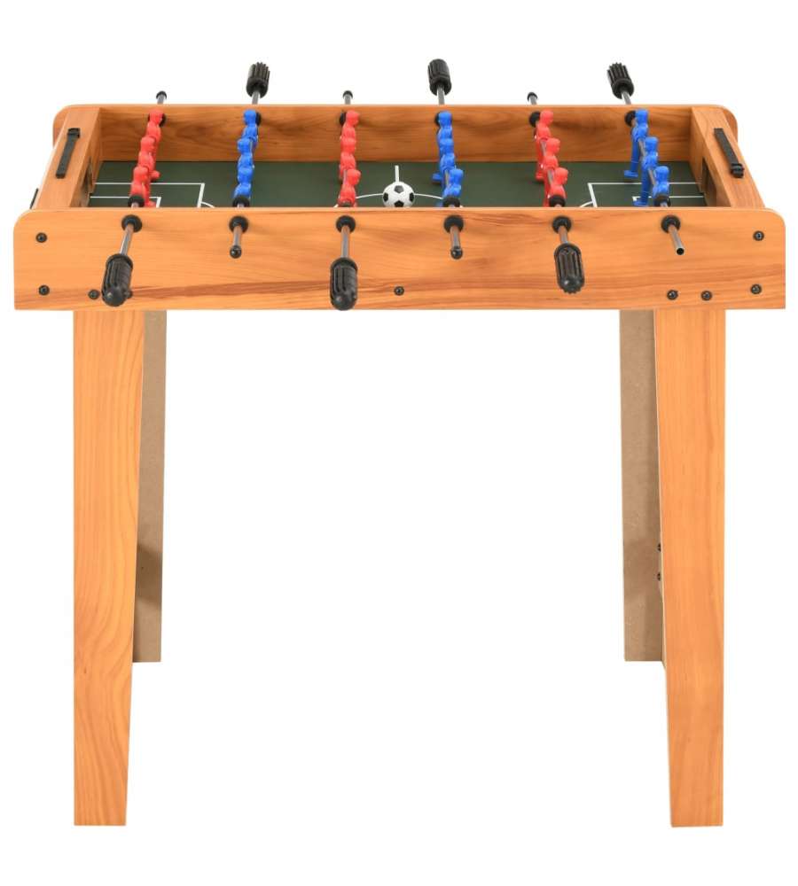 Mini Calcio Balilla 69x37x62 cm Acero