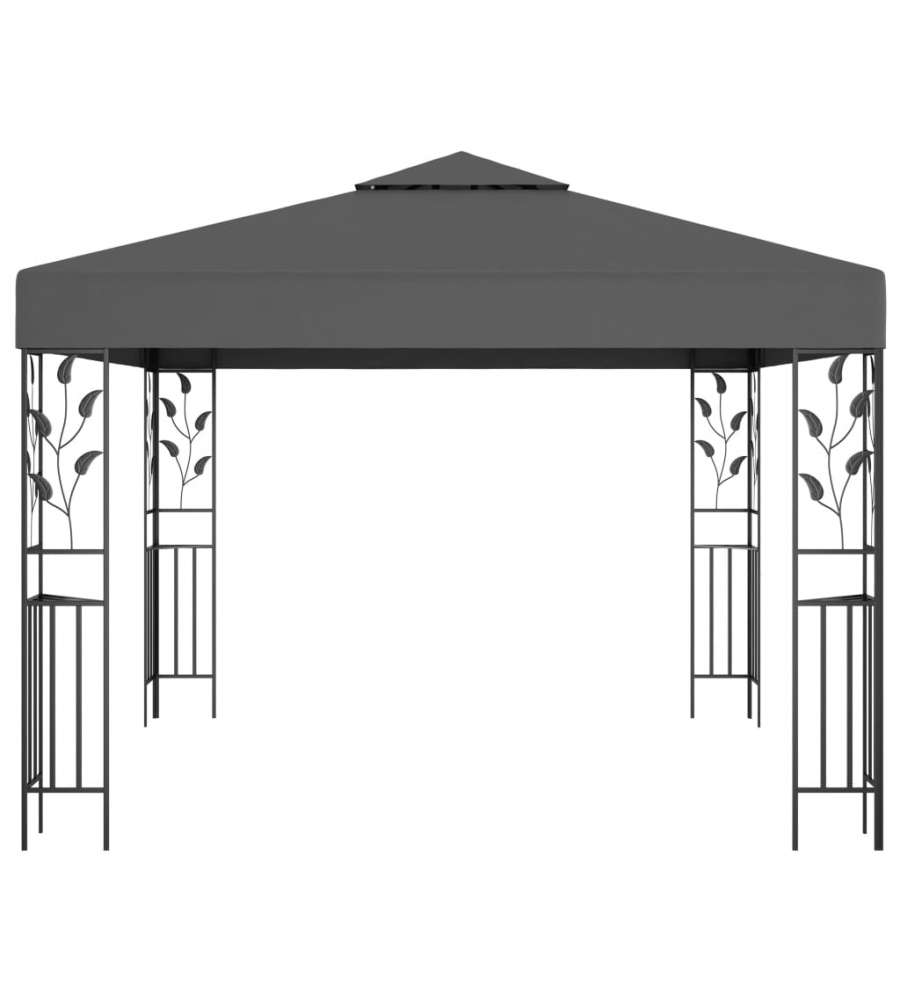 Gazebo 3x3 m Antracite