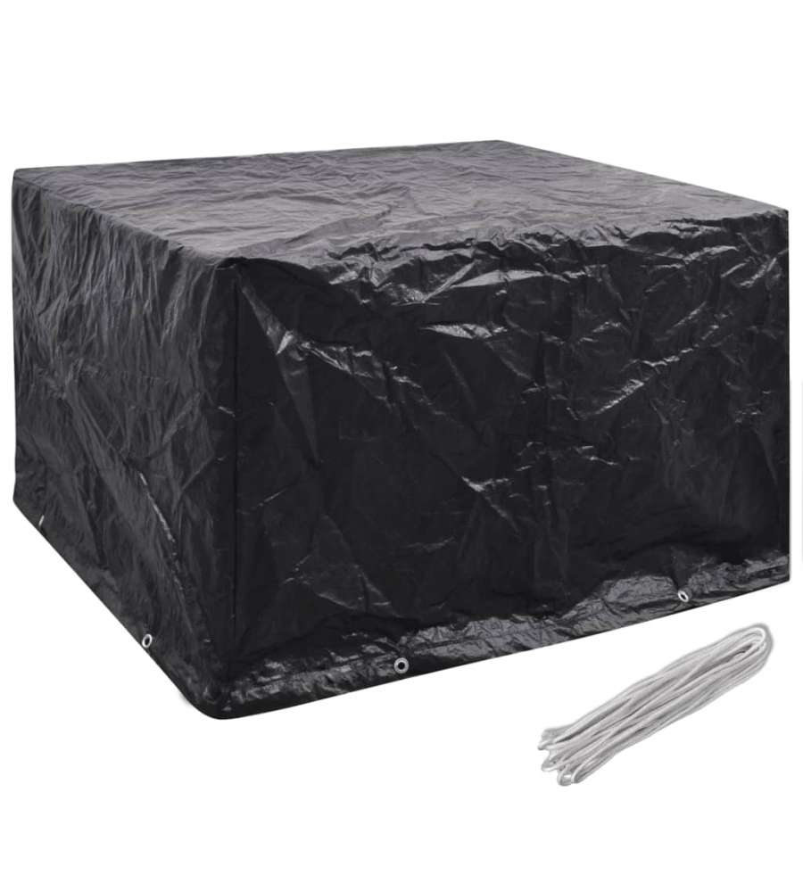  Coperture Arredi Giardino 2 pz 8 Occhielli 135x135x90 cm