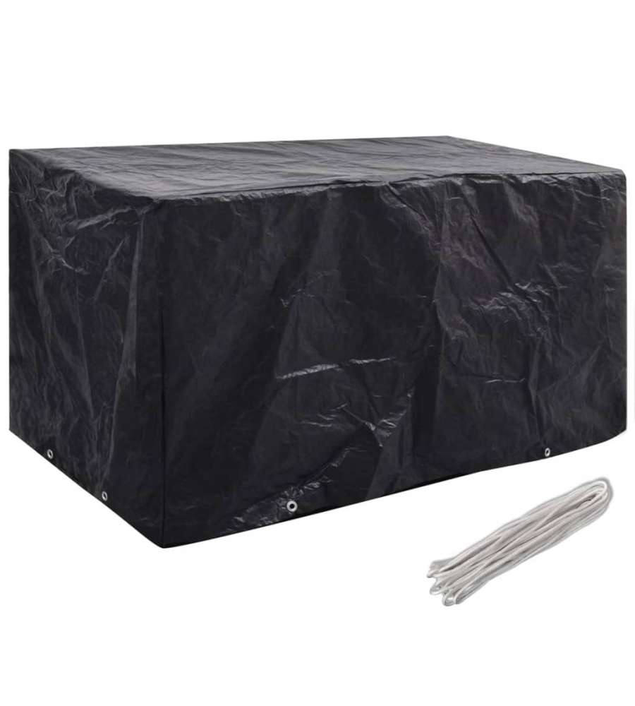  Coperture Arredi Giardino 2pz 8 Occhielli 180x70x90 cm
