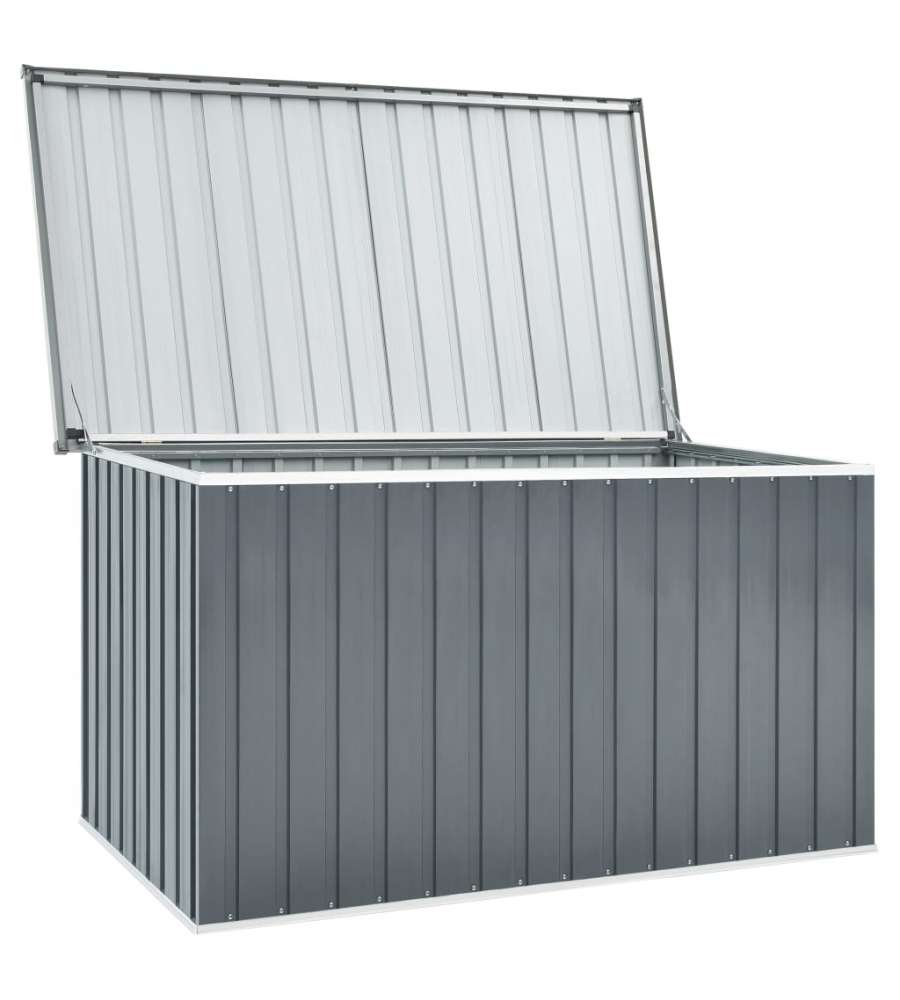Baule da Giardino Grigio 171x99x93 cm