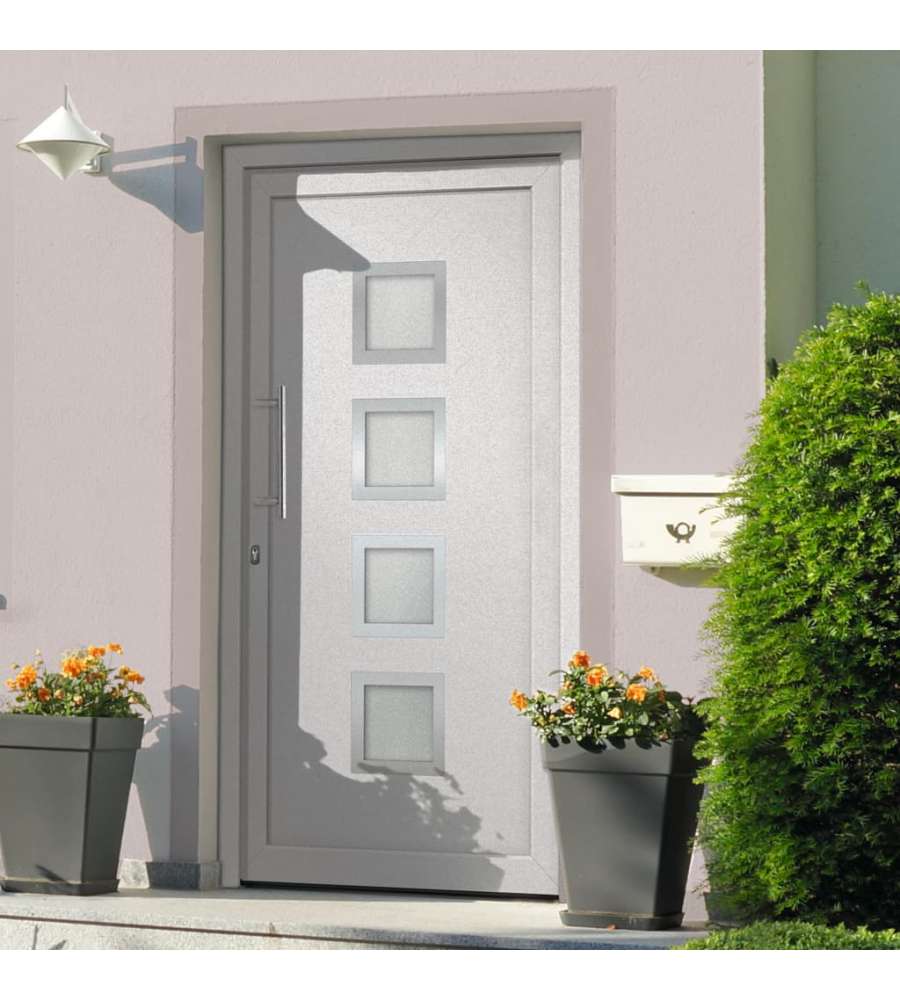 Porta di Ingresso Bianca 108x208 cm 279180